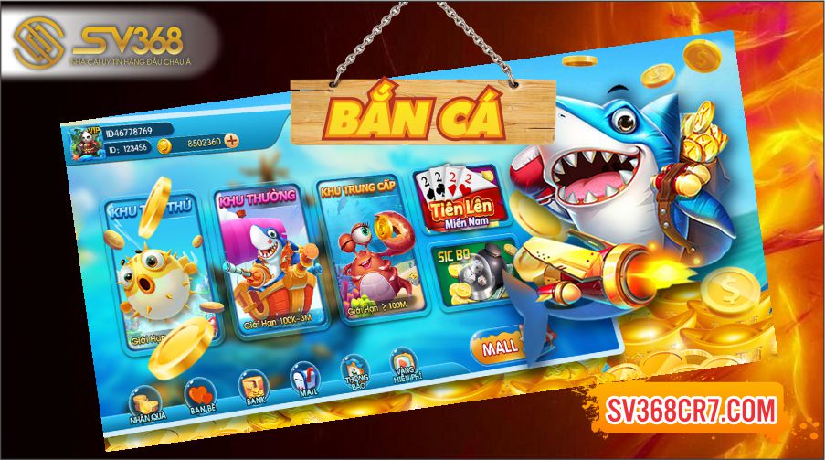 Bắn cá đổi thưởng SV368